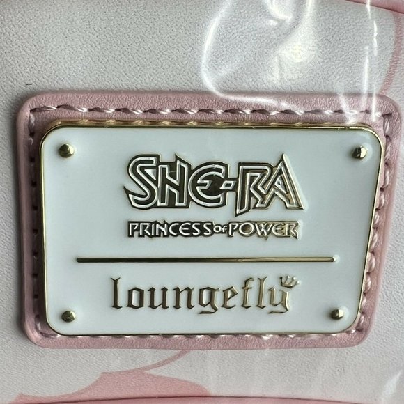 Lounge Fly Exclusive She-Ra Princess of Power Pink Rainbow Mini Backpack In Hand - Picture 4 of 7